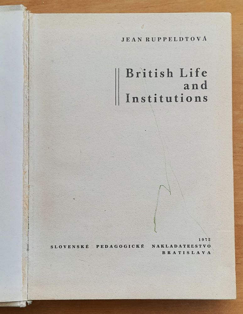 British Life and Institutions