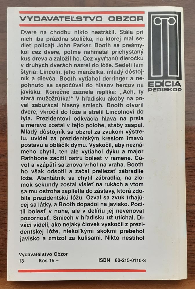 Guľka pre prezidenta / podľa skutočných záznamov