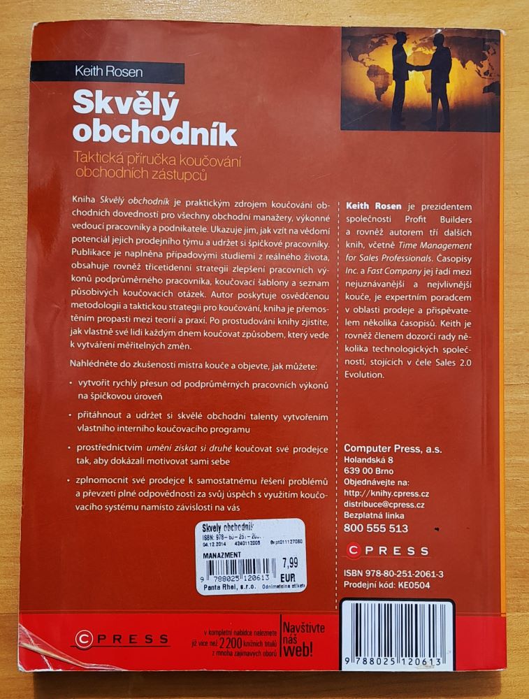Skvělý obchodník / Taktická příručka koučování obchodních zástupcú