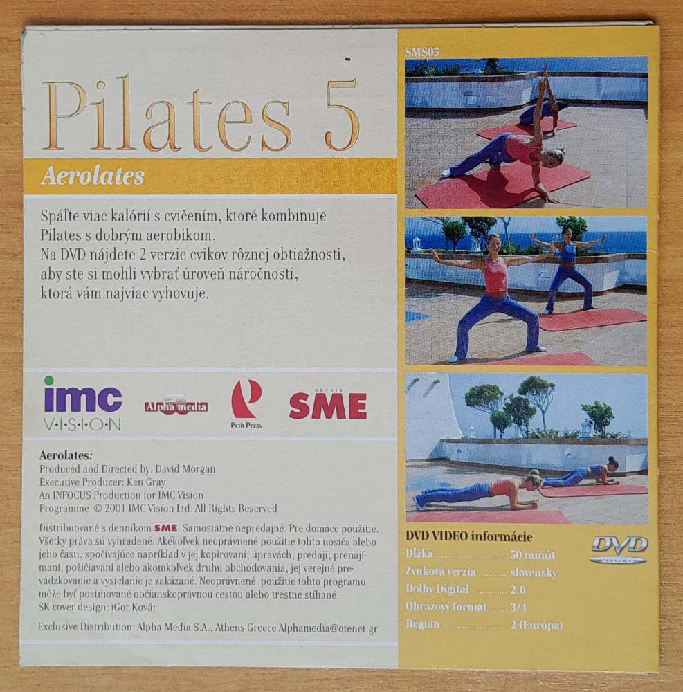 Pilates 5 / Aerolates / DVD / SME