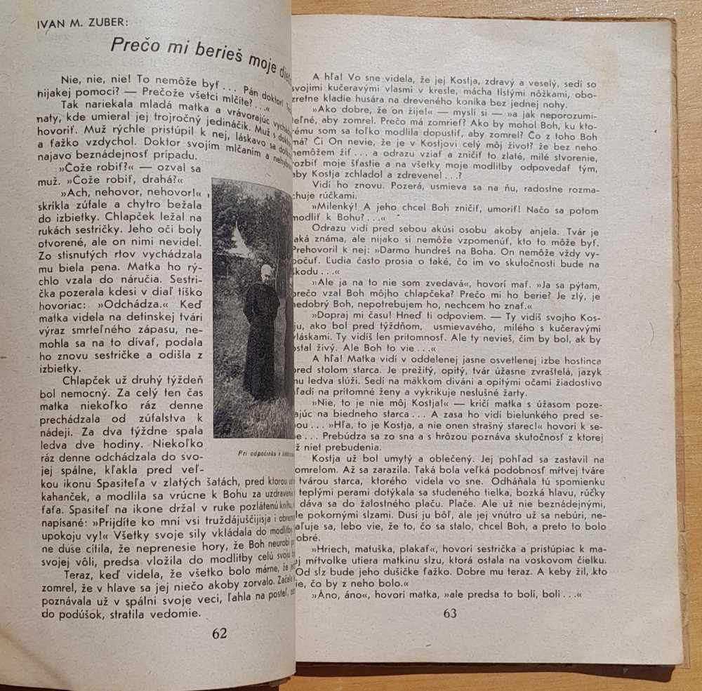 Kalendár spolku sv. Jozefa v Michalovciach na rok 1946