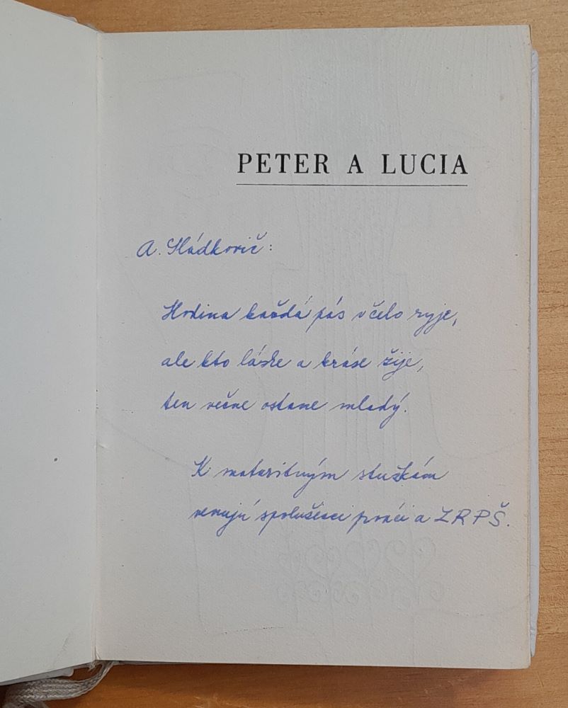 Peter a Lucia / Romain Rolland / Kvety
