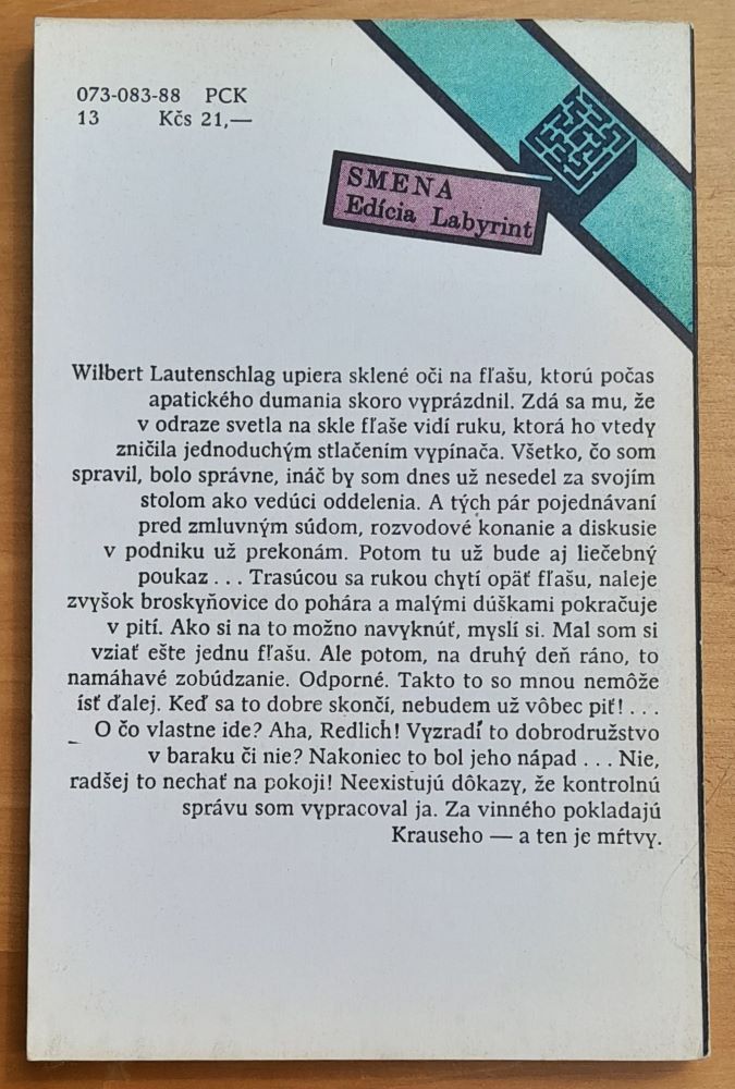 Priama cesta k zločinu / Labyrint