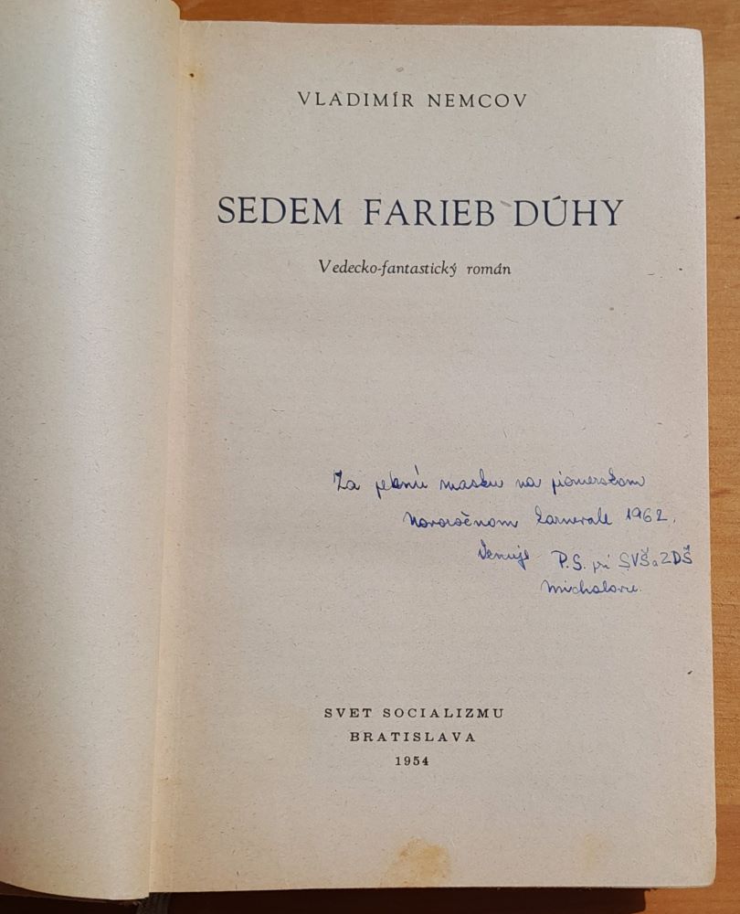 Sedem farieb dúhy / Vedecko-fantastický román