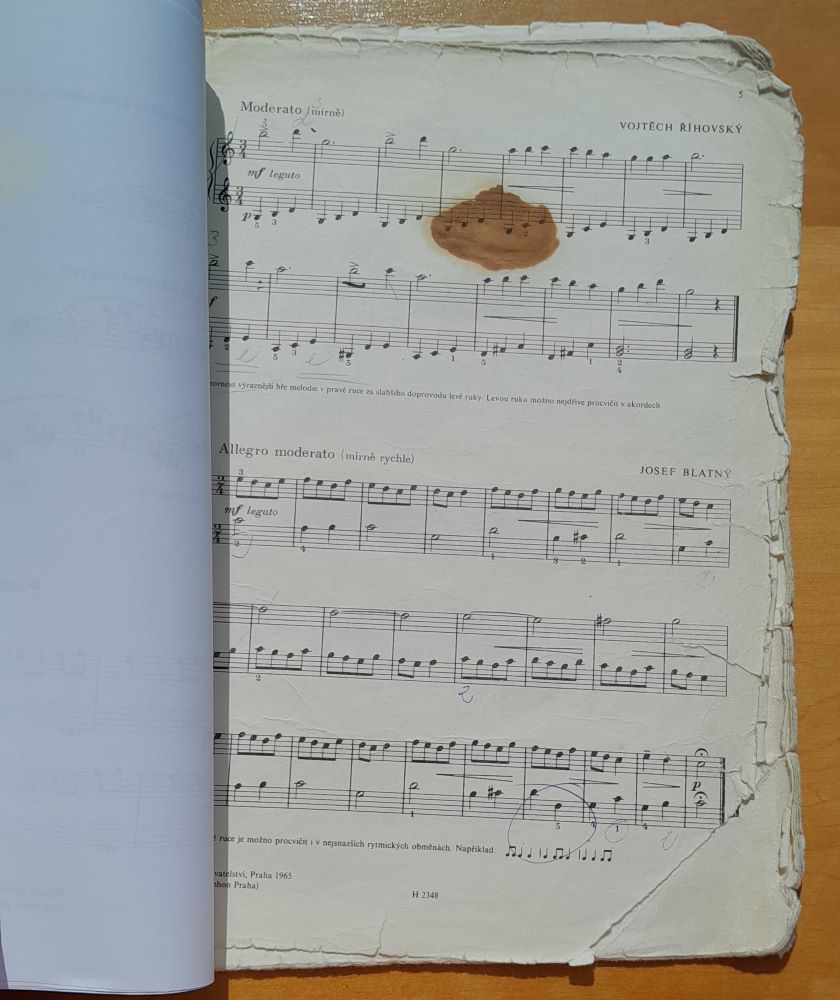 Album etud / Výběr etud pro 2. stupeň technické vyspělosti
