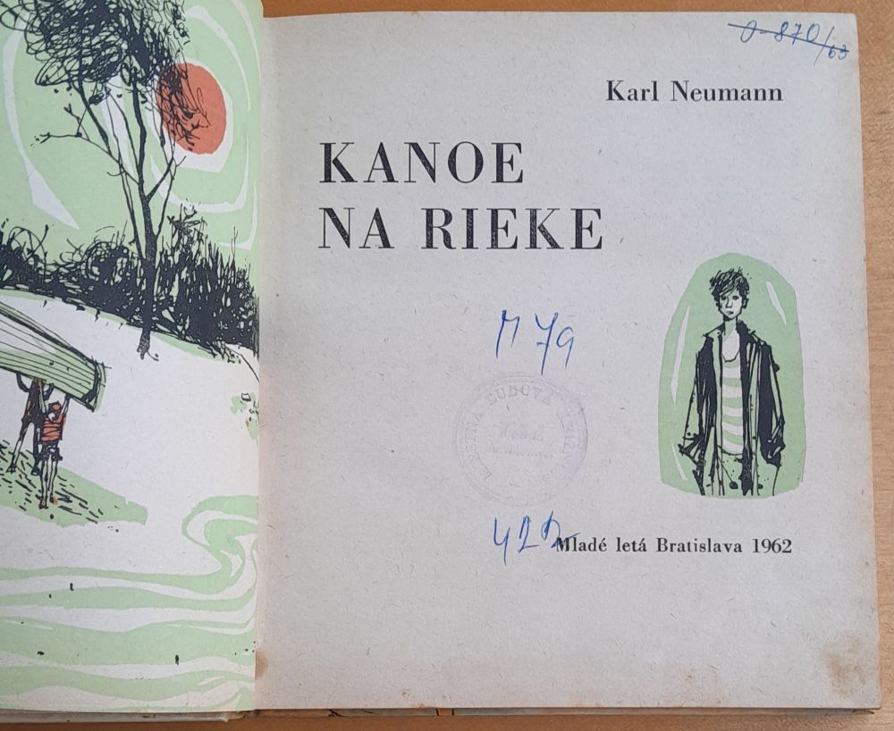 Kanoe na rieke - Karl Neumann