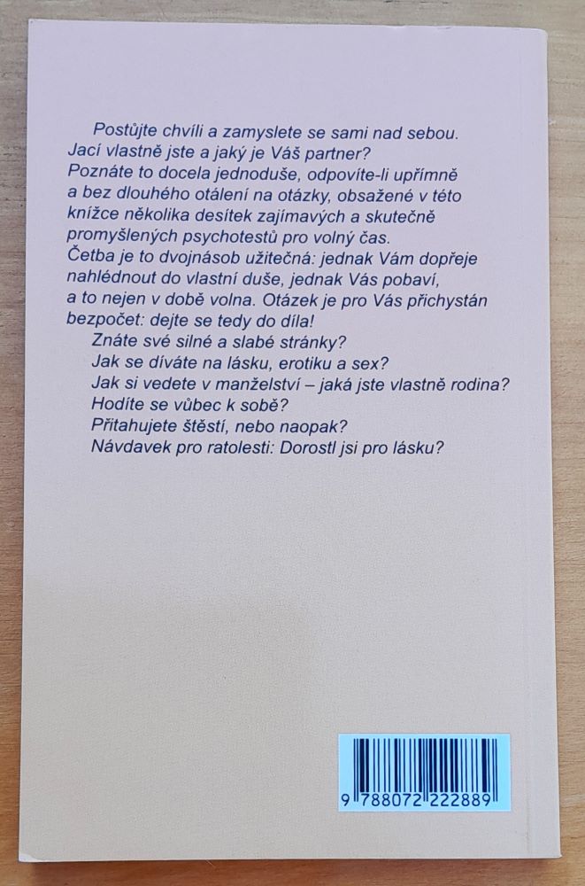 Poznej sebe i partnera / Psychotesty pro volný čas