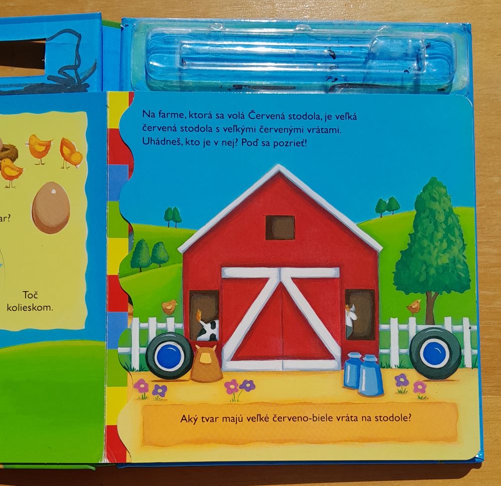 Farma / Veľkosti a tvary / Učenie hrou / Bez fixy