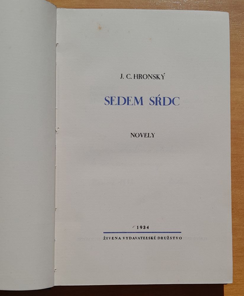 Sedem sŕdc / Novely