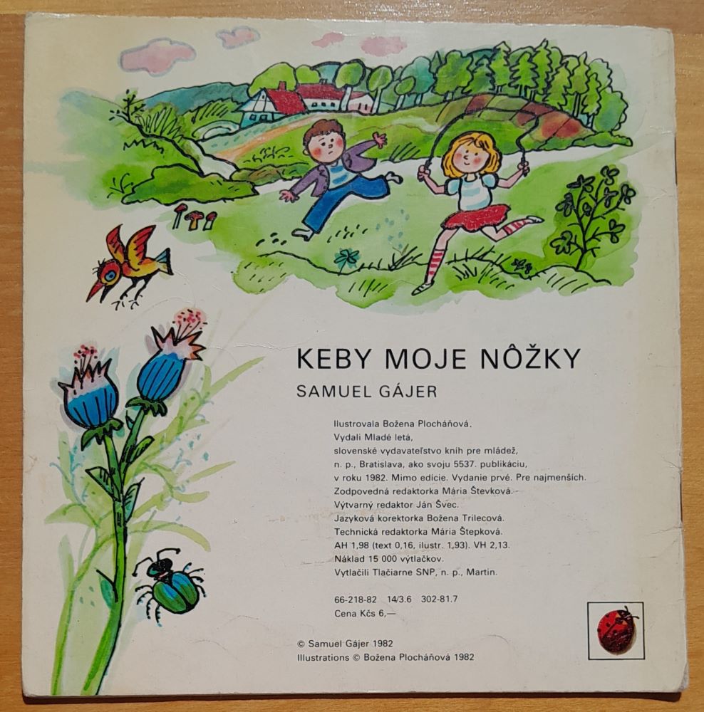 Keby moje nôžky