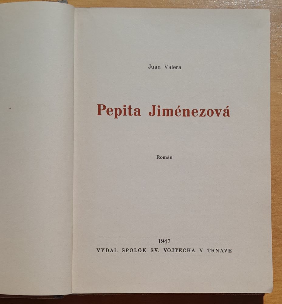 Pepita Jiménezová / Román / Edícia Svet