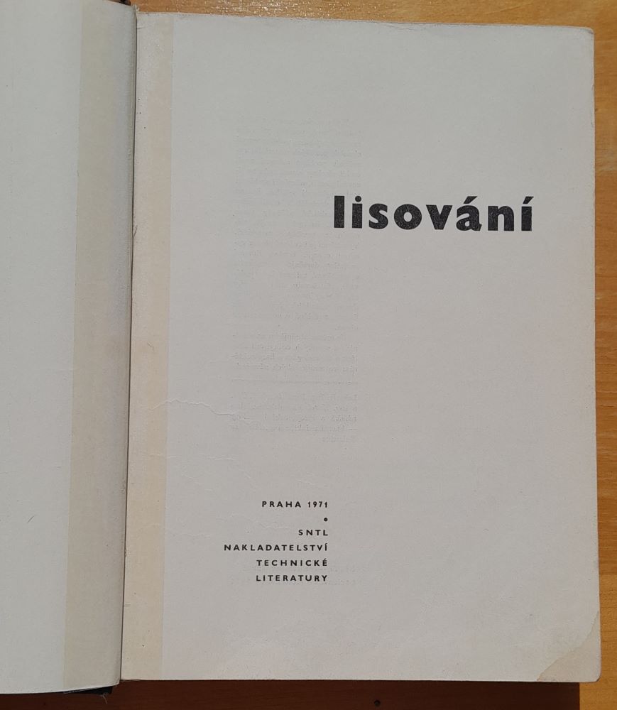 Lisování / Edícia Strojárskej literatúry