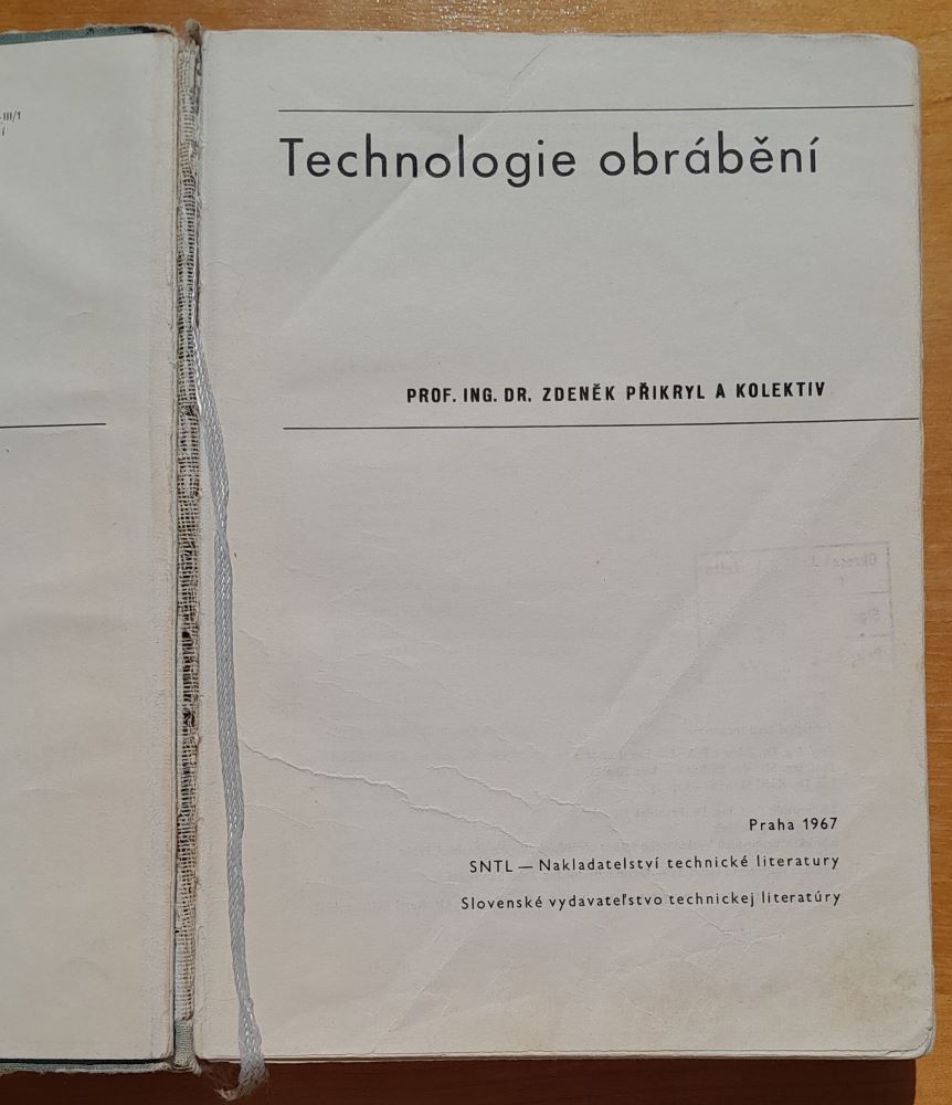 Technologie obrábění