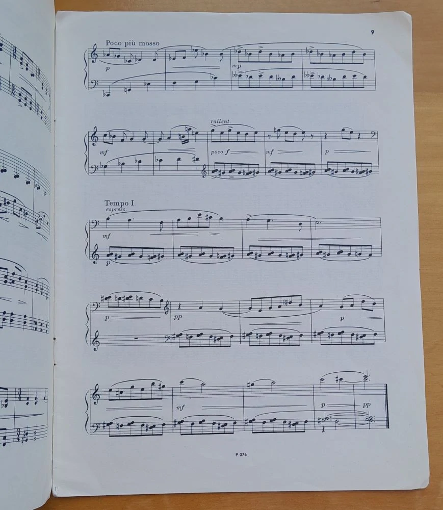 Malé portréty pro klavír / Kleine Porträts fur Klavier / Small Portraits for Piano