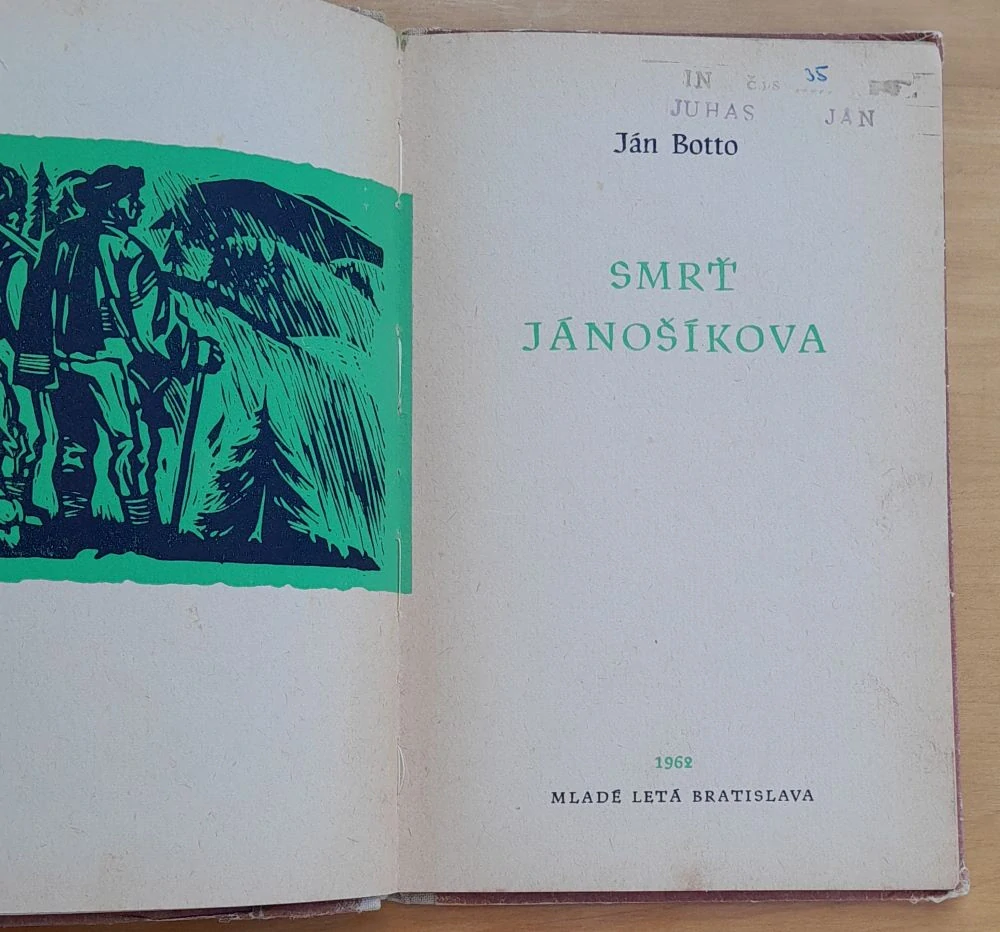 Smrť Jánošíkova / Školská knižnica