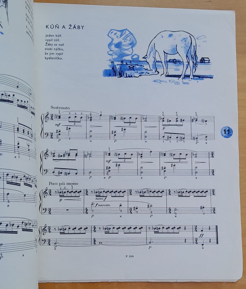 Klavír říká říkadla / Jaromír Podešva