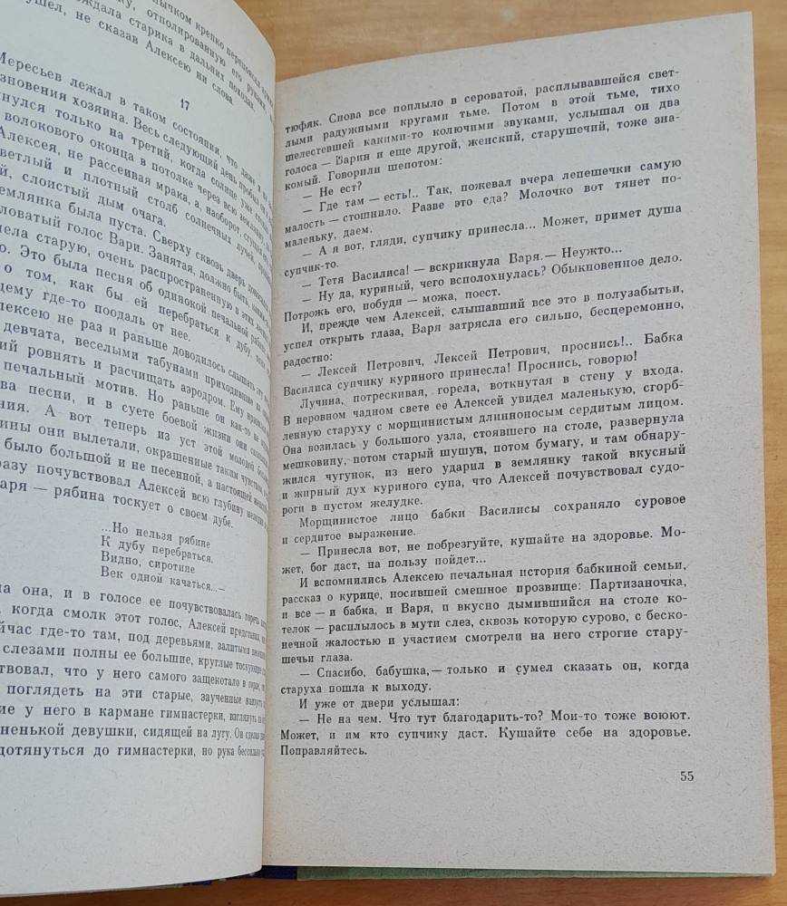 Povesť o nastojaščem čeloveke / Škoľnaja biblioteka