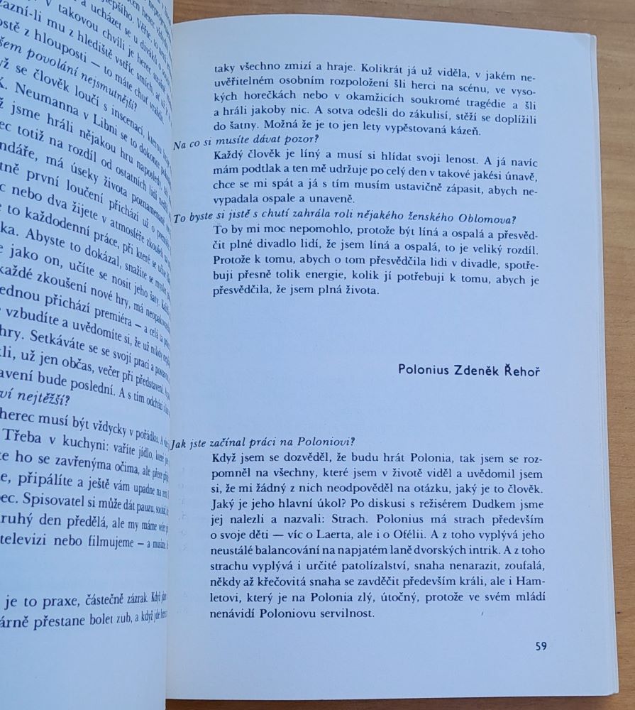 Než se zvedne opona