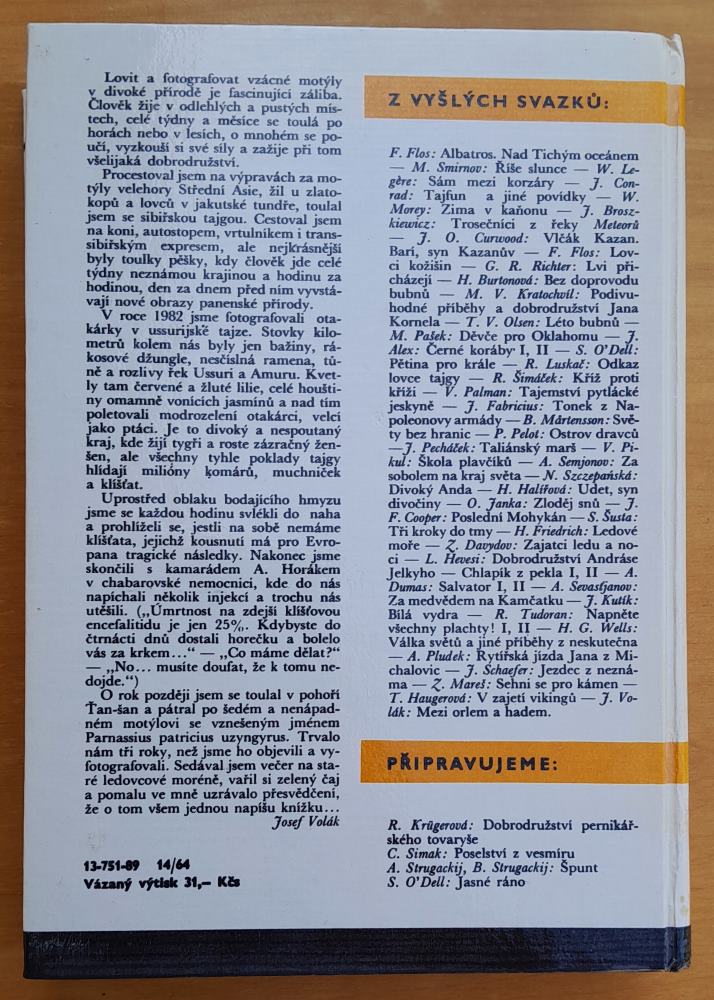 Mezi orlem a hadem 1. 2. / Knihy odvahy a dobrodružství