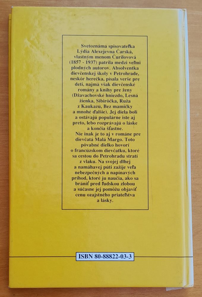 Malá Margo / Dievčenský román