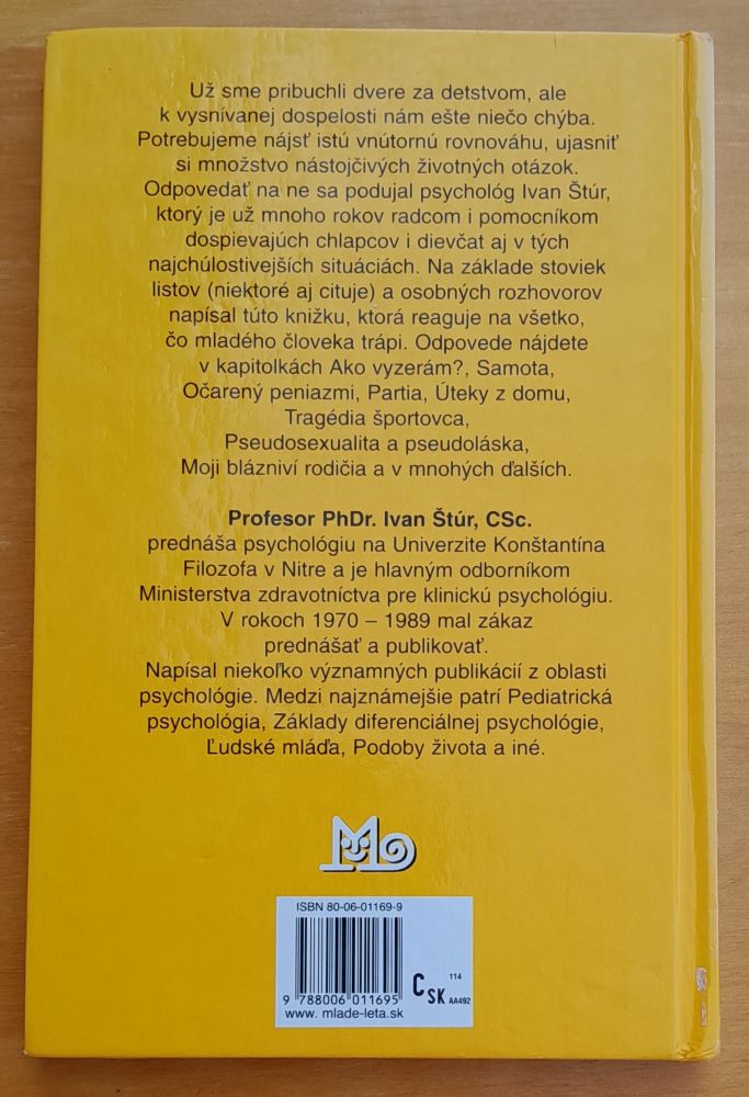 Rozhovory o dospievaní / Neviem, čo so sebou