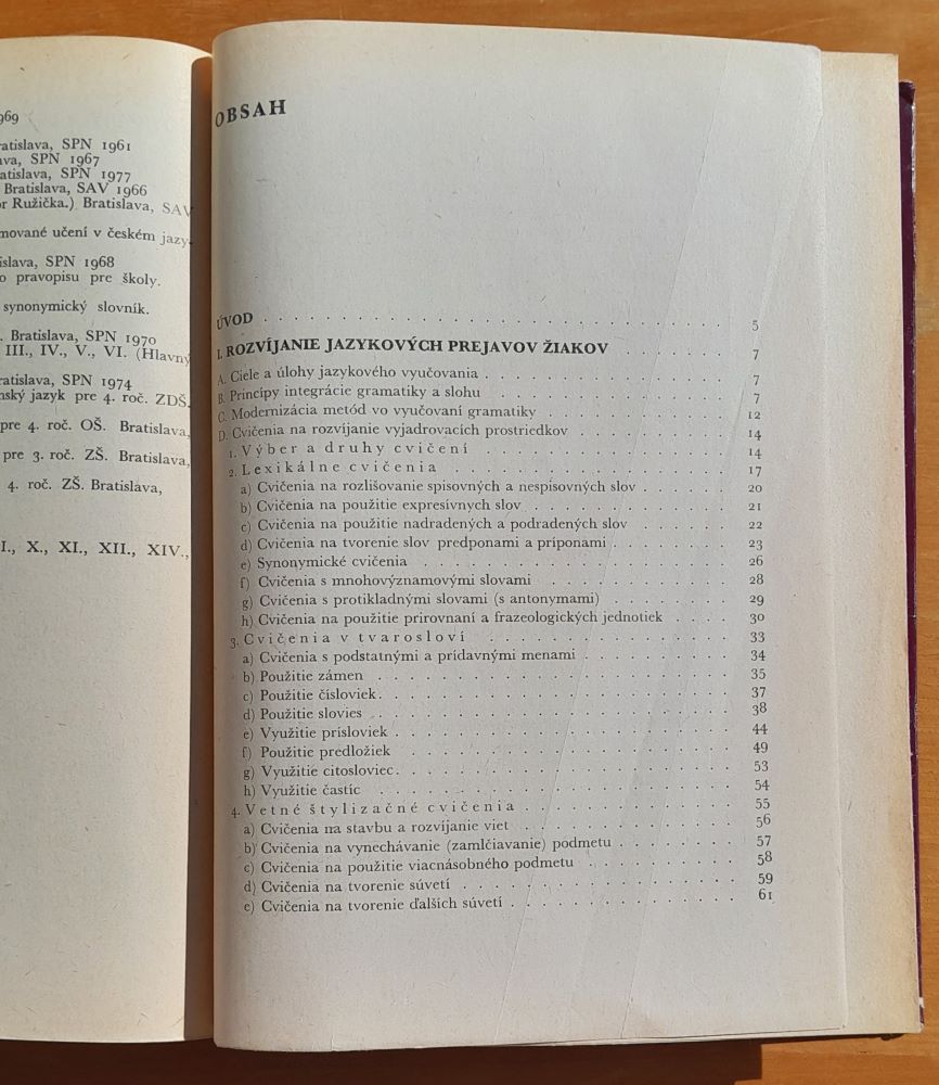 Rozvíjanie vyjadrovacích prostriedkov na hodinách gramatiky v 3. a 4. ročníku základnej školy