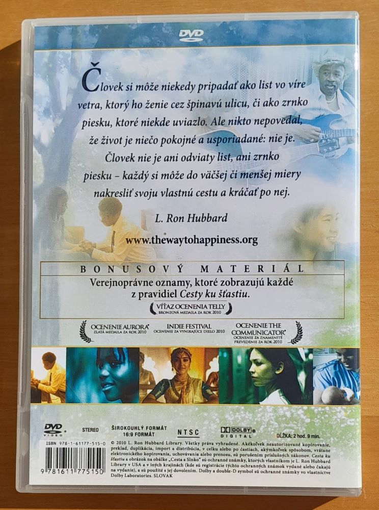 Cesta ku šťastiu / Film podľa knihy / DVD + brožúrka