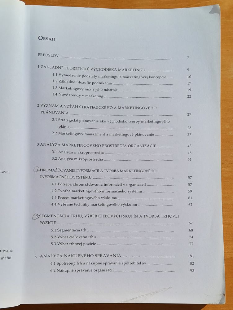 Základy marketingu / Fakulta Managementu Univerzity Komenského v Bratislave