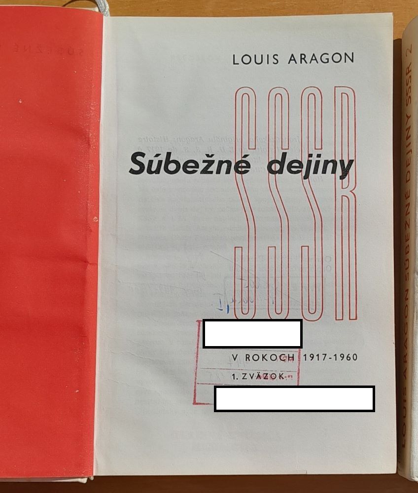 Súbežné dejiny SSSR 1. 2. / Dejiny SSSR v rokoch 1917-1960