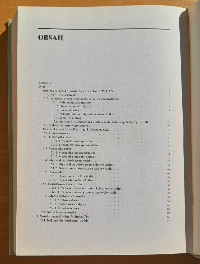 Mobilné energetické prostriedky 3. / Traktory a automobily