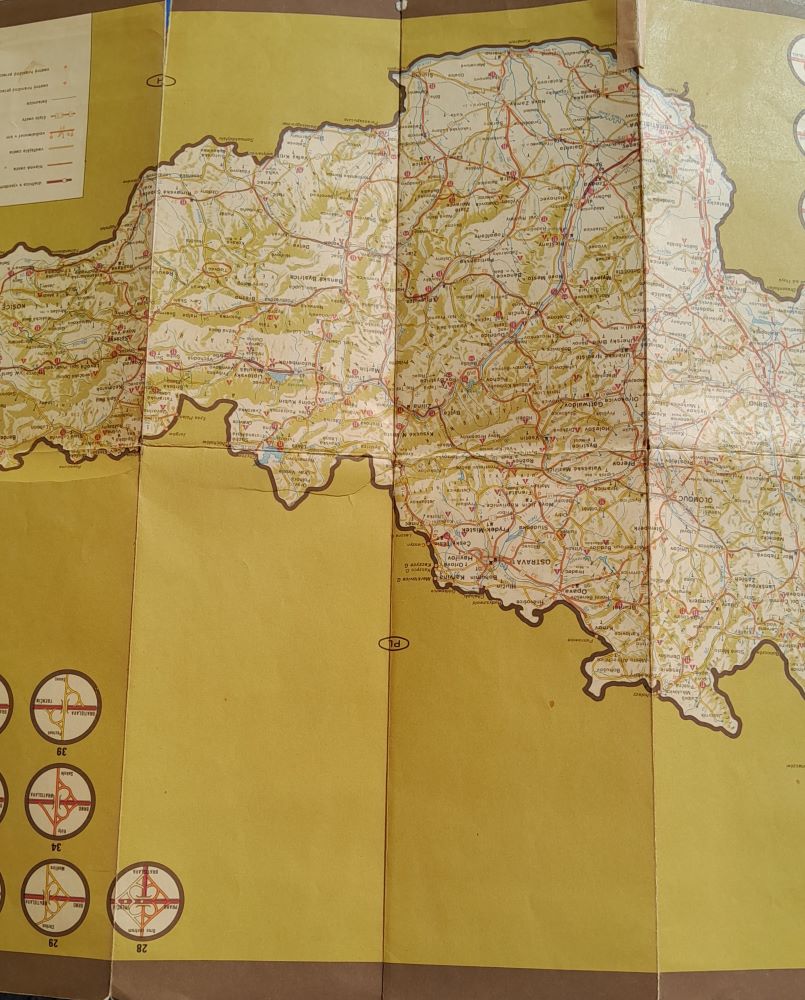Automapa ČSSR / Vybrané služby motoristom