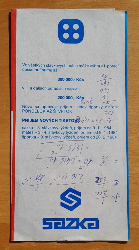 Sazka - Mates - Športka