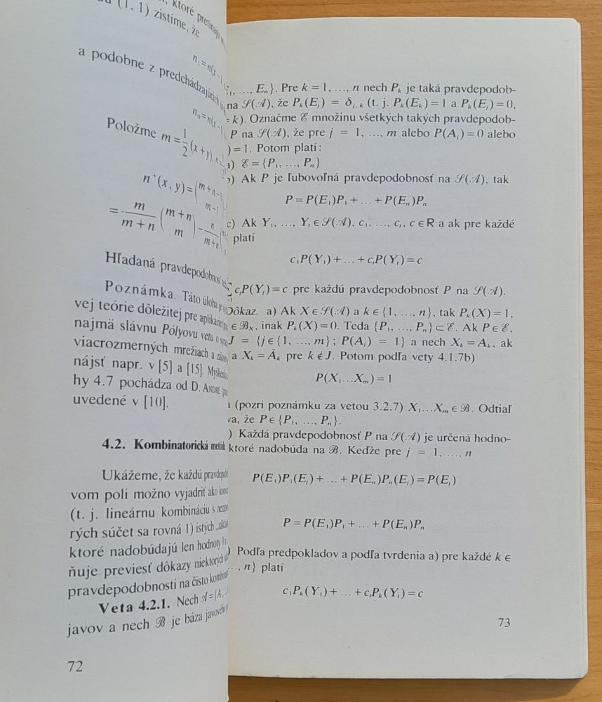 Kombinatorická teória pravdepodobnosti