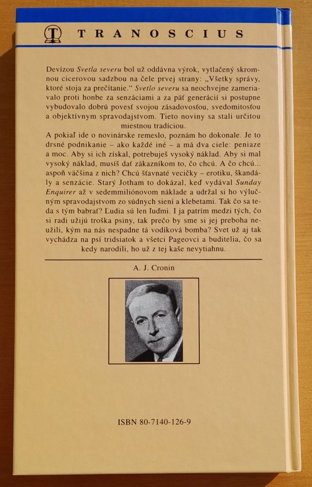 Svetlo severu / Knižnica čitateľov Tranoscia zv. č. 7