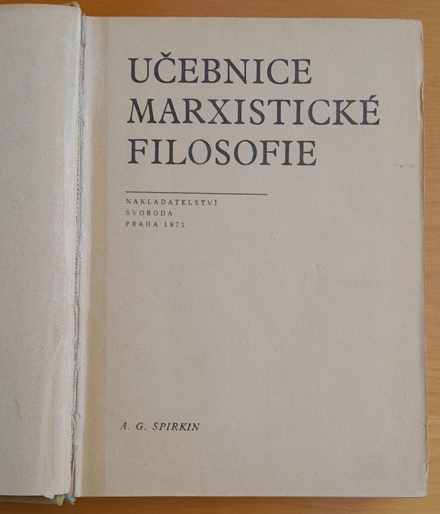Učebnice marxistické filosofie