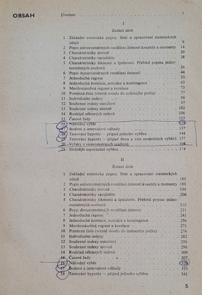 Příklady k teorii statistiky