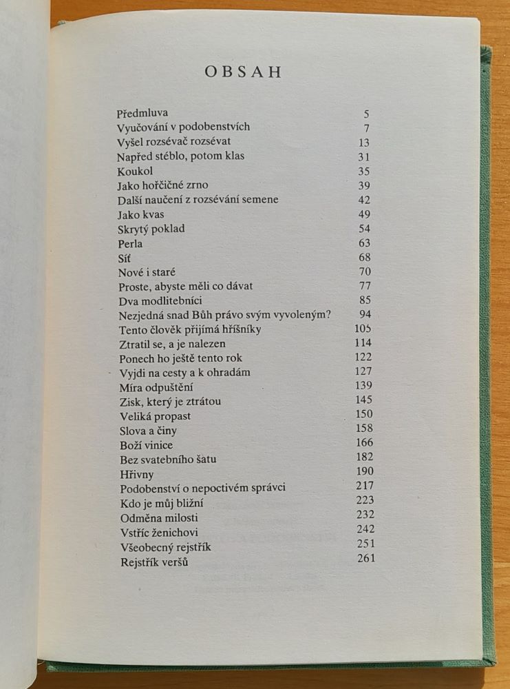 Kristova podobenství / Z Ježíšova učení 2.