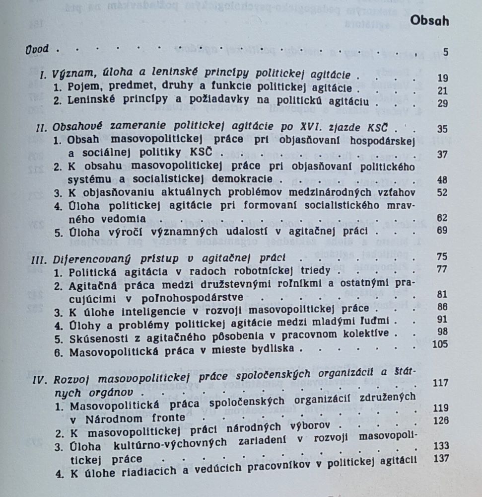 Aktuálne otázky politickej agitácie