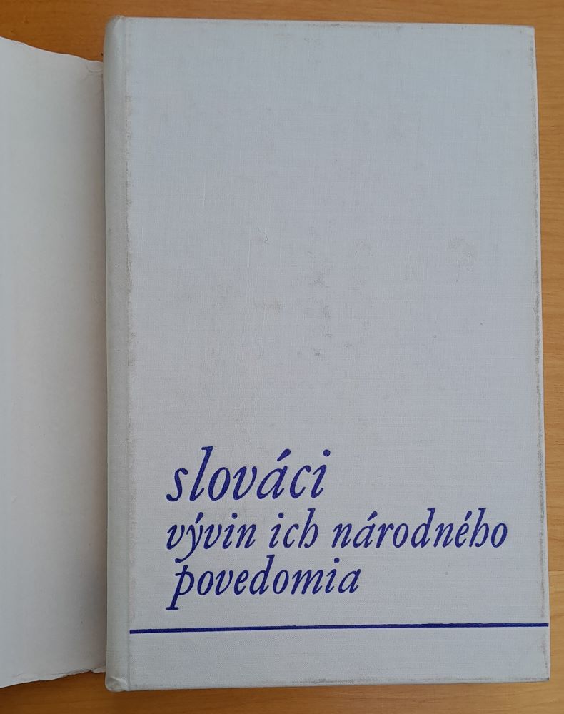 Slováci - vývin ich národného povedomia / Hviezdoslavova knižnica