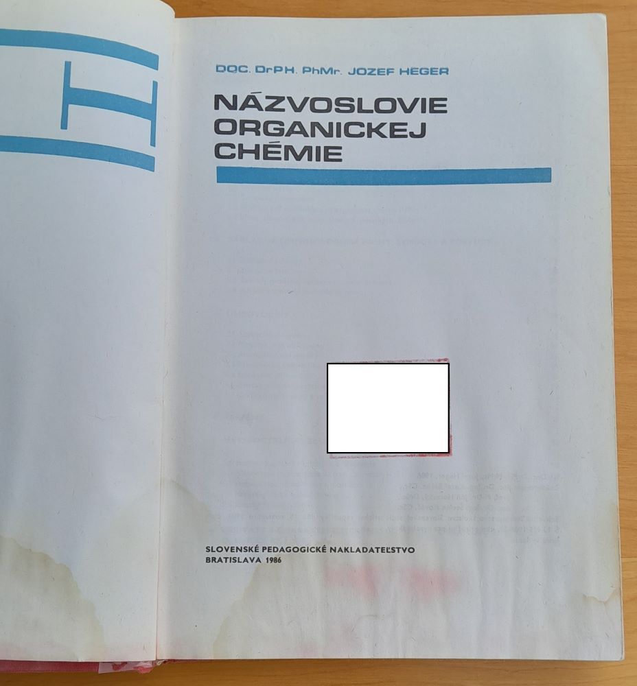 Názvoslovie organickej chémie