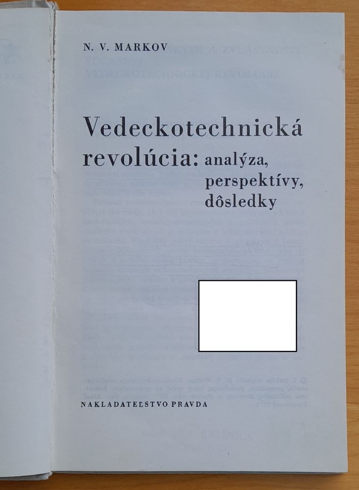 Vedeckotechnická revolúcia - analýza, perspektívy, dôsledky