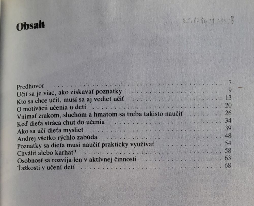 Treba sa učiť všetko? / Rodičom o výchove