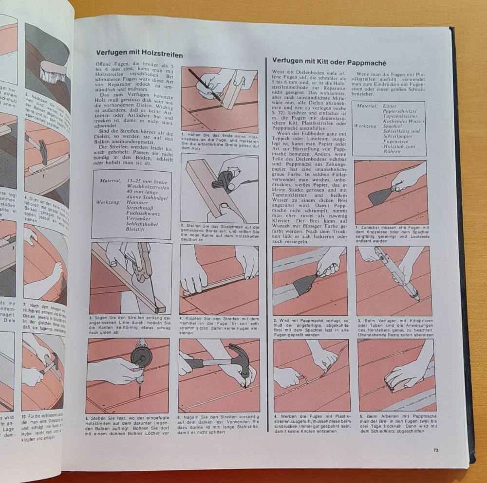 Alles selbst reparieren / Do it yourself in Haus und Garten