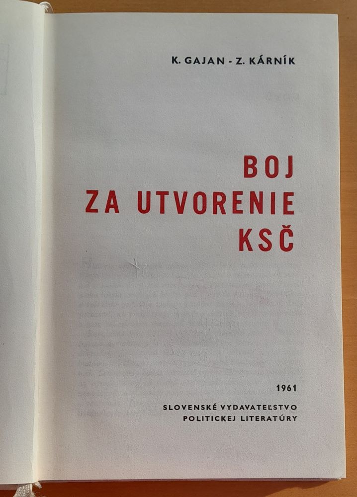 Boj za utvorenie KSČ 1917-1921