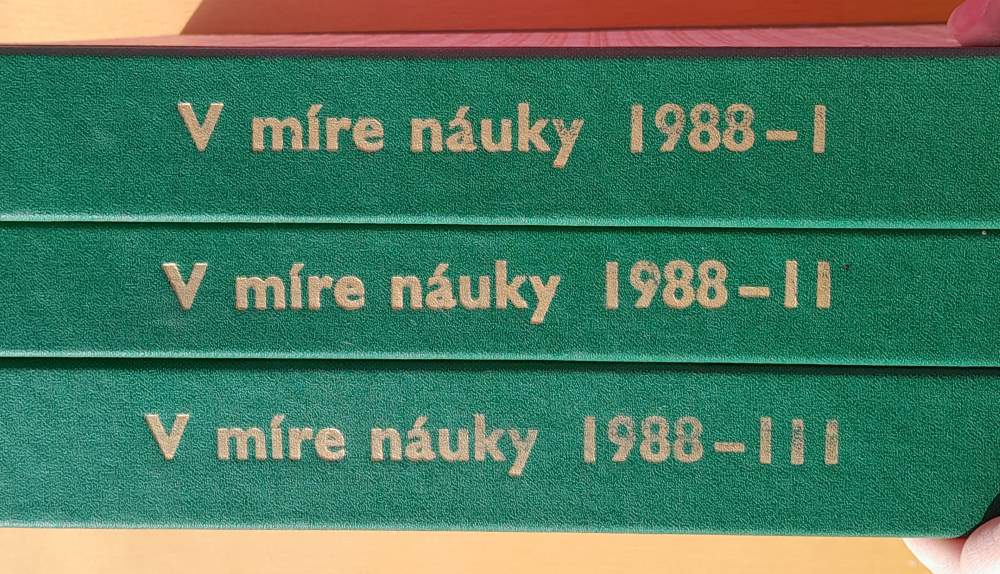 V mire nauky 1988 / 1.- 6. + 8.- 12. (В мире науки)