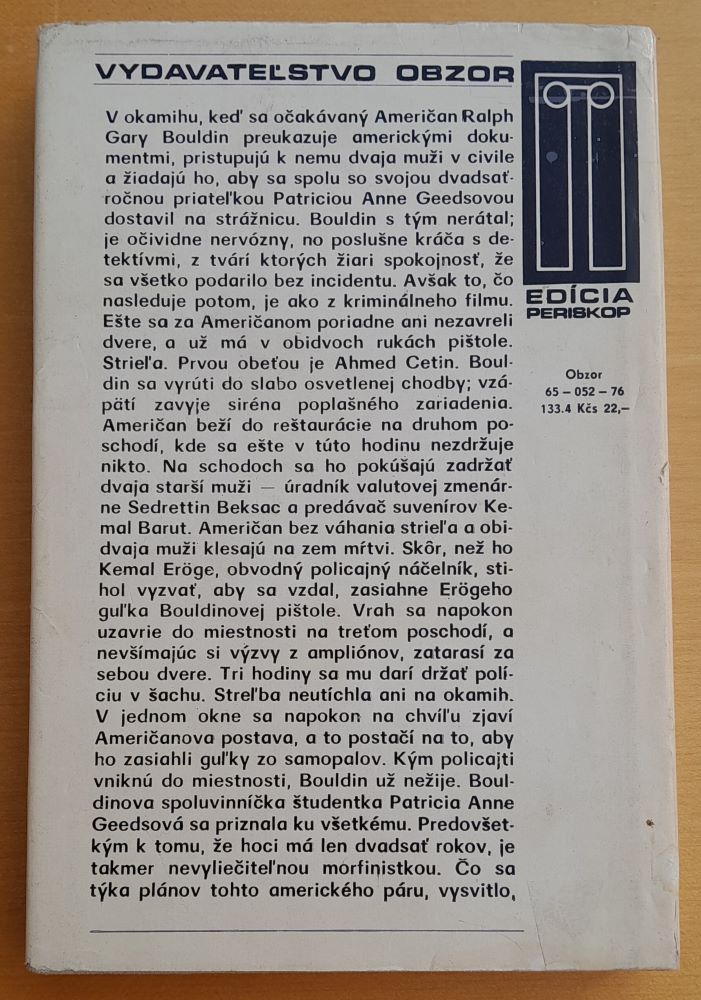 Vstupenka do pekla / Edícia Periskop