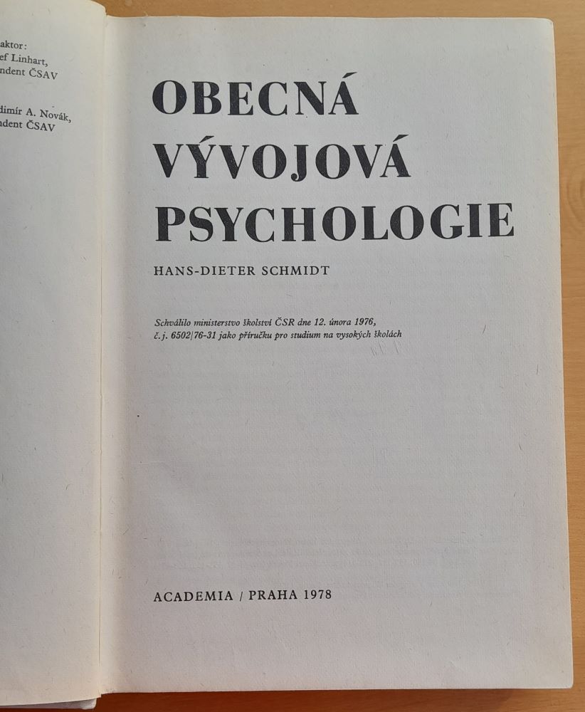 Obecná vývojová psychologie