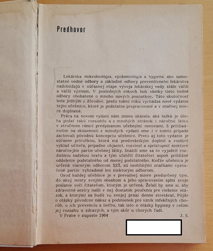 Mikrobiológia, epidemiológia a hygiena