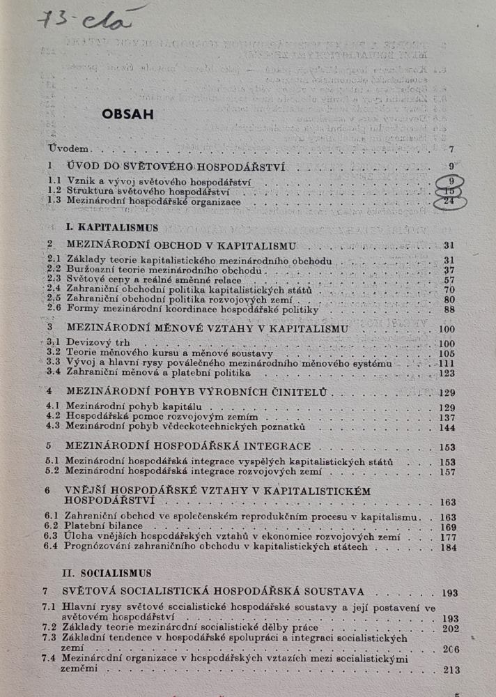 Mezinárodní hospodářské vztahy