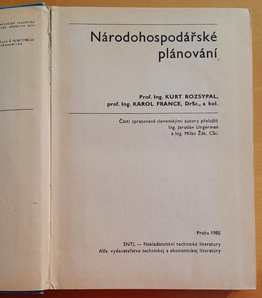 Národohospodářské plánování